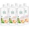 6er-Set Aloe Vera Trinkgel Pfirsich
